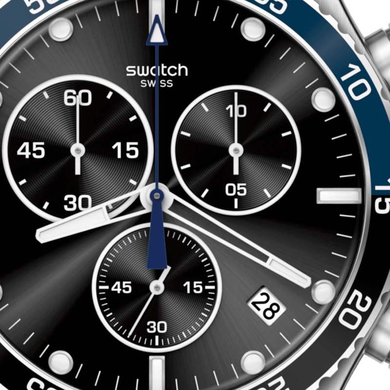 swatch Yvs507g Dark Blue Irony