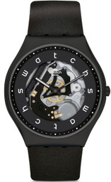 swatch Ss07b101 White Side 42 mm