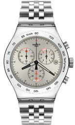swatch Yvs405gd Silverrish Restyled 43 mm