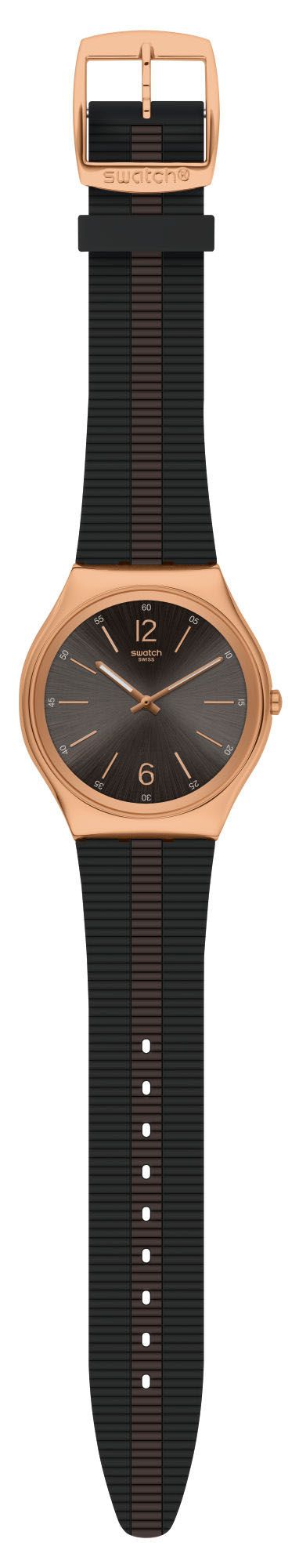 swatch Ss07g102 Bienne By Night 42 mm