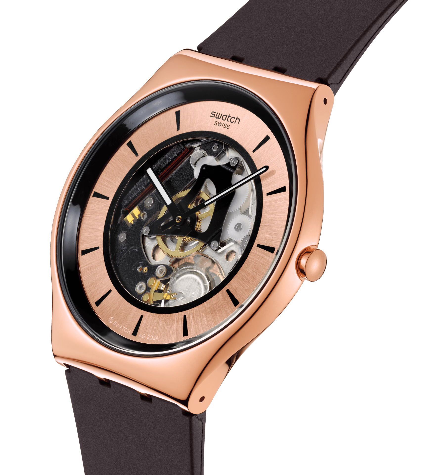 swatch Ss07g107 Copper Flame 42 mm