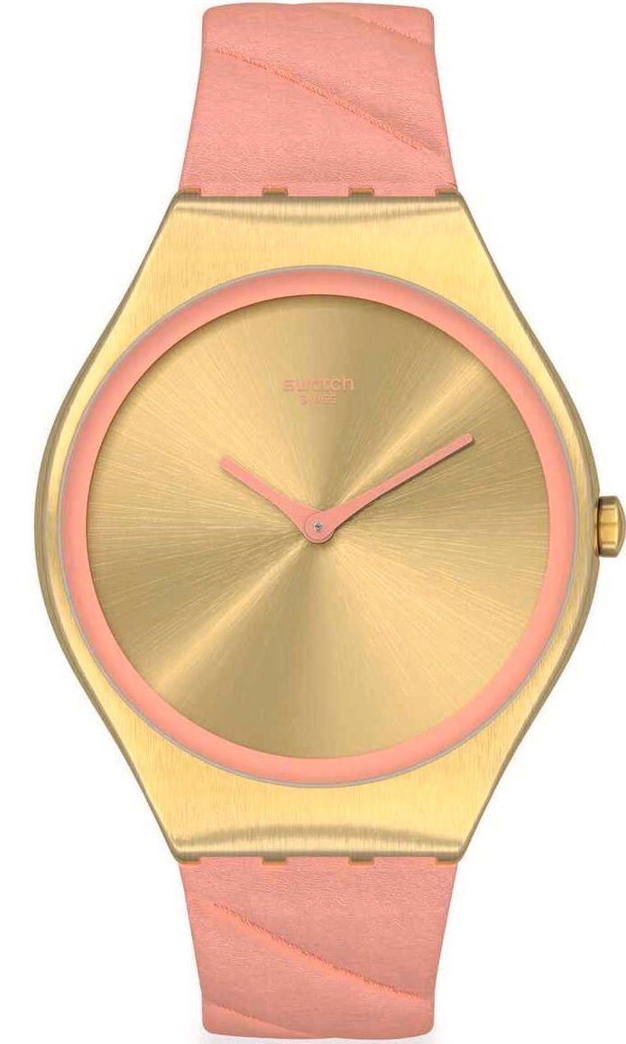 swatch Blush Quilted 38 mm