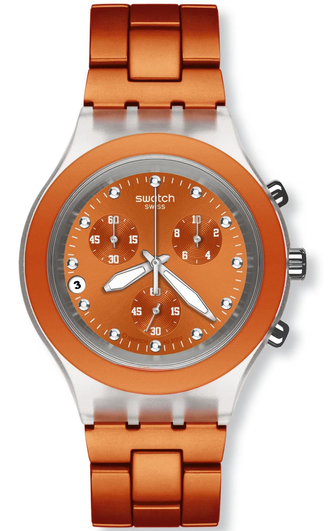 swatch FULL-BLOODED NARANJA 43 mm