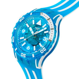swatch Blue Fire Unisex SSCU09S100 44 mm