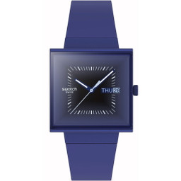 swatch Squarely Blacklight 42 mm