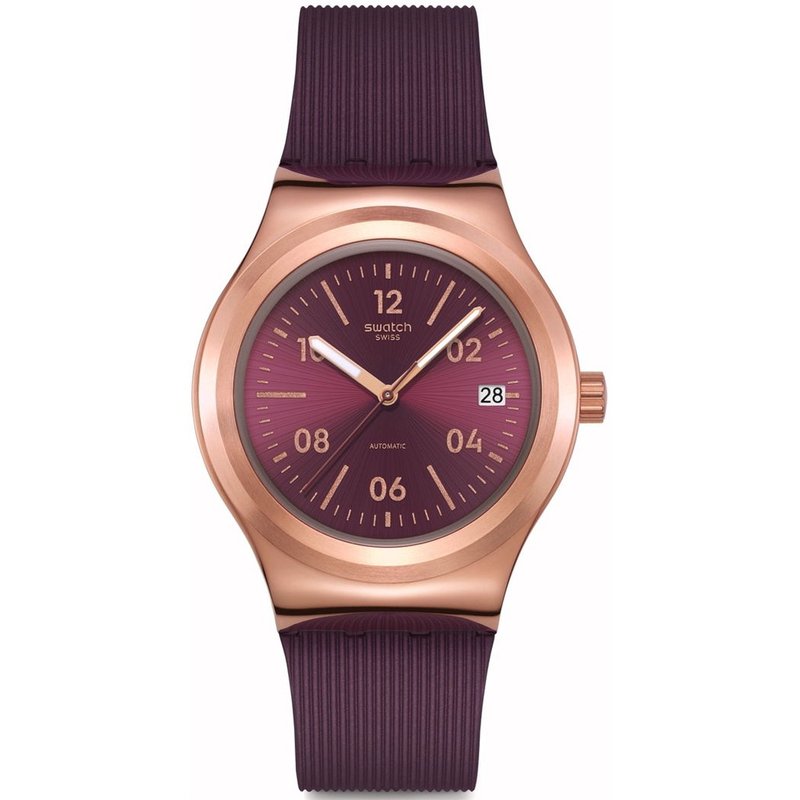 swatch Sistem51 Irony Burgundy YIG401 Story