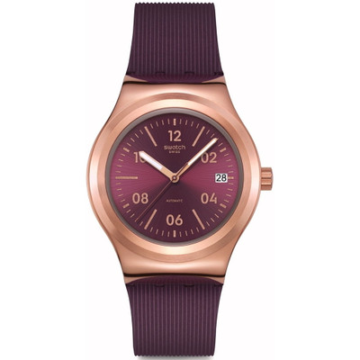 swatch Sistem51 Irony Burgundy YIG401 Story