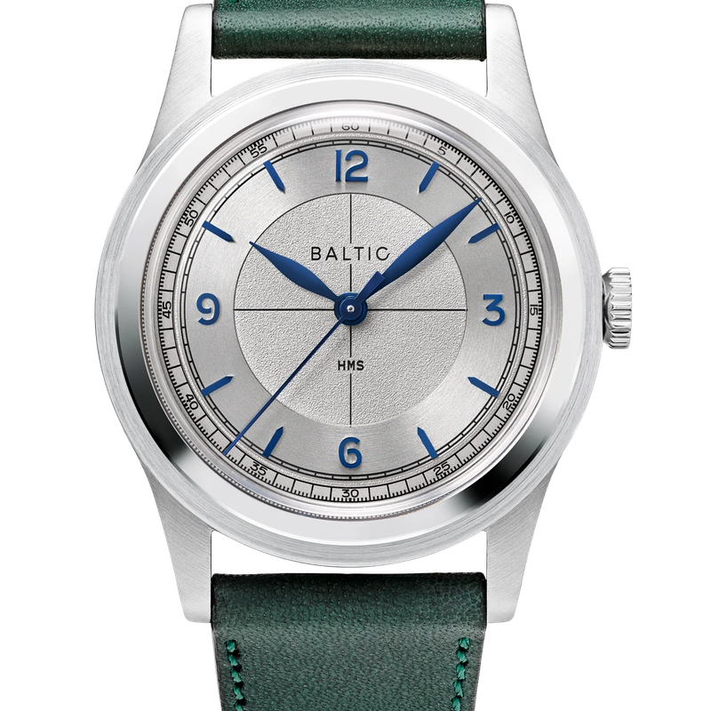 baltic HMS 003 Silver Blue - Stitched Green