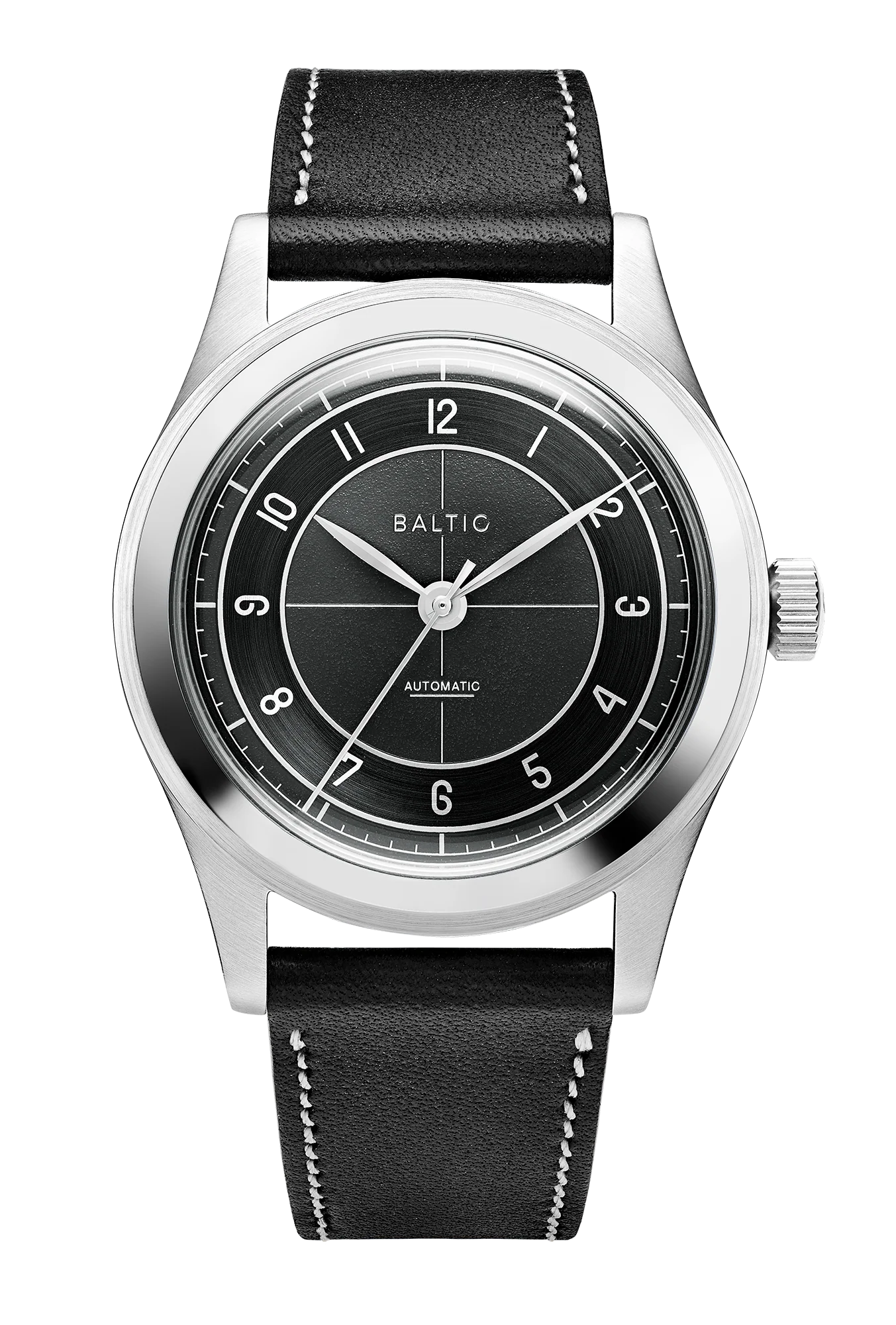 baltic HMS 002 Black Stitched Black 38 mm
