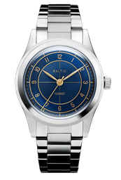 baltic HMS 002 Blue Gilt - Flat Link 38 mm
