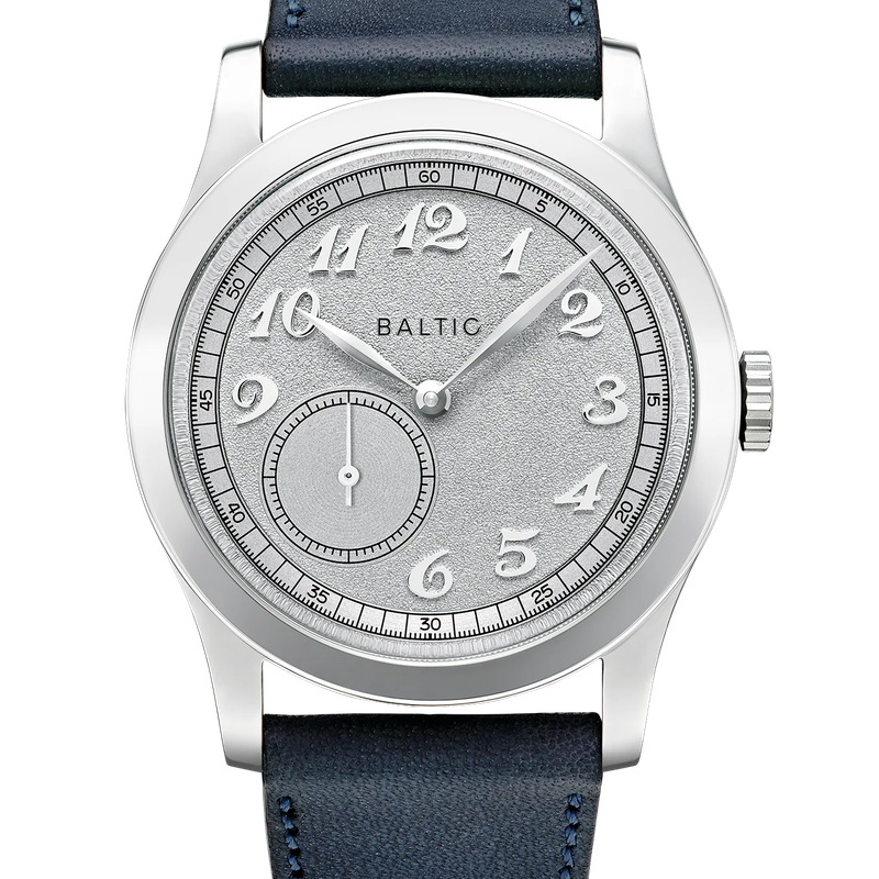 baltic MR01 Silver - Stitched Navy