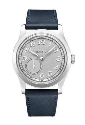 baltic MR01 Silver - Stitched Navy