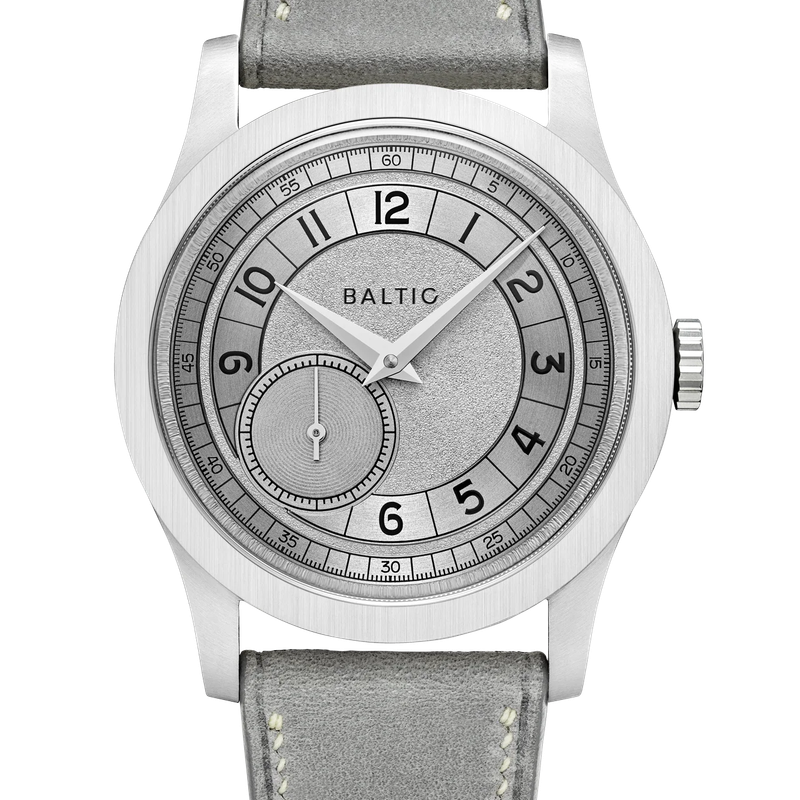 baltic MR Roulette Silver - Stitched Light Grey