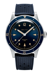 baltic Aquascaphe Classic Blue Gilt - Tropic Blue 40 mm