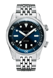 baltic Aquascaphe Dual-Crown Blue 39 mm