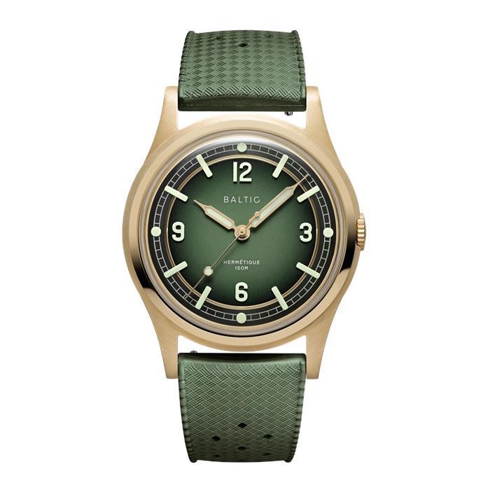 baltic Hermetique Tourer Bronze - Green 37 mm