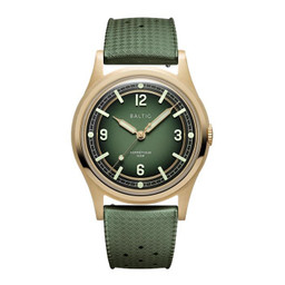 baltic Hermetique Tourer Bronze - Green 37 mm