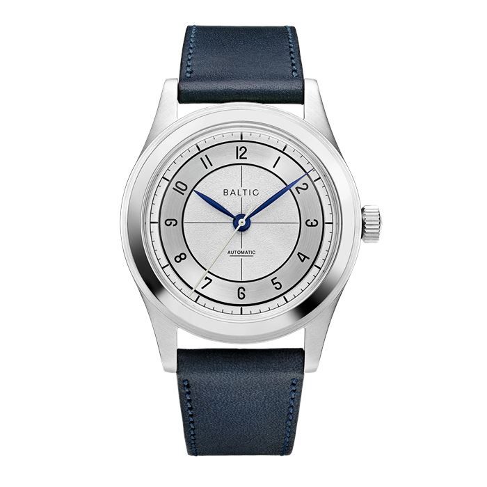 baltic HMS 002 Silver - Stitched Navy