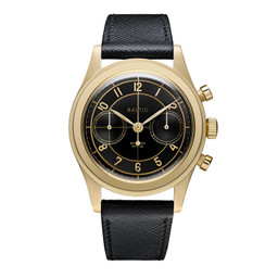 baltic Bicompax 002 Gold PVD - Black BIC12TGOLD37 Mekanik Kronograf 40 mm