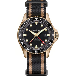 hamilton Khaki Navy Scuba Automatic GMT 43mm Bronze 43 mm