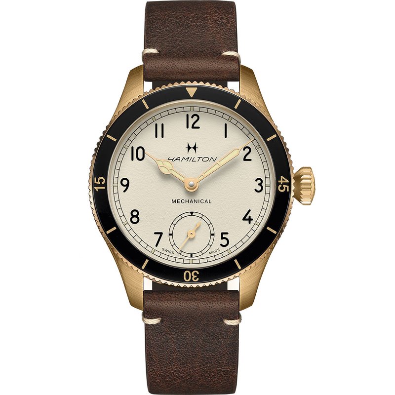 hamilton Khaki Aviation Pilot Pioneer Mechanical Bronze 43mm