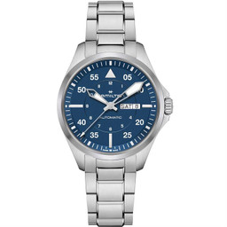 hamilton Khaki Aviation Pilot Day Date Auto 42 mm