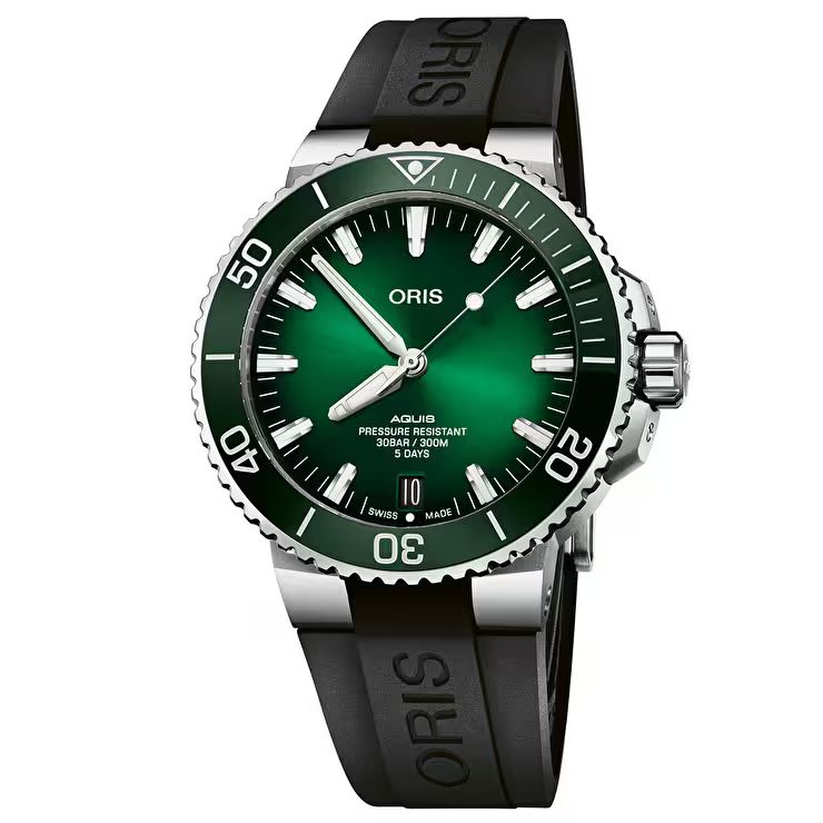 oris 40077634157-0742474EB Aquis 43mm