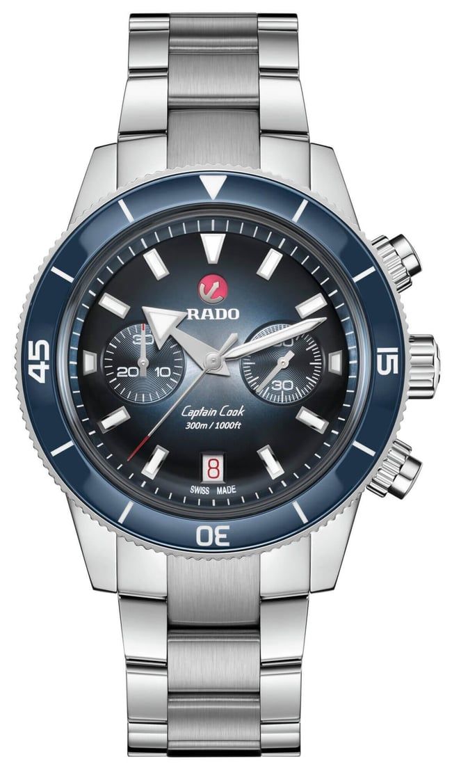 rado Captain Cook Chronograph R32145208 43 mm