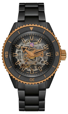 rado Captain Cook High-Tech Ceramic Skeleton R32192152