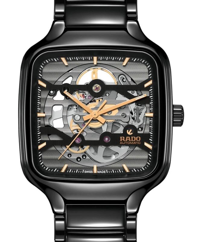 rado True Square Skeleton R27124162