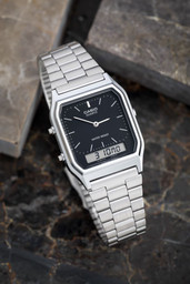 casio Retro AQ-230A-1DMQ 28 mm