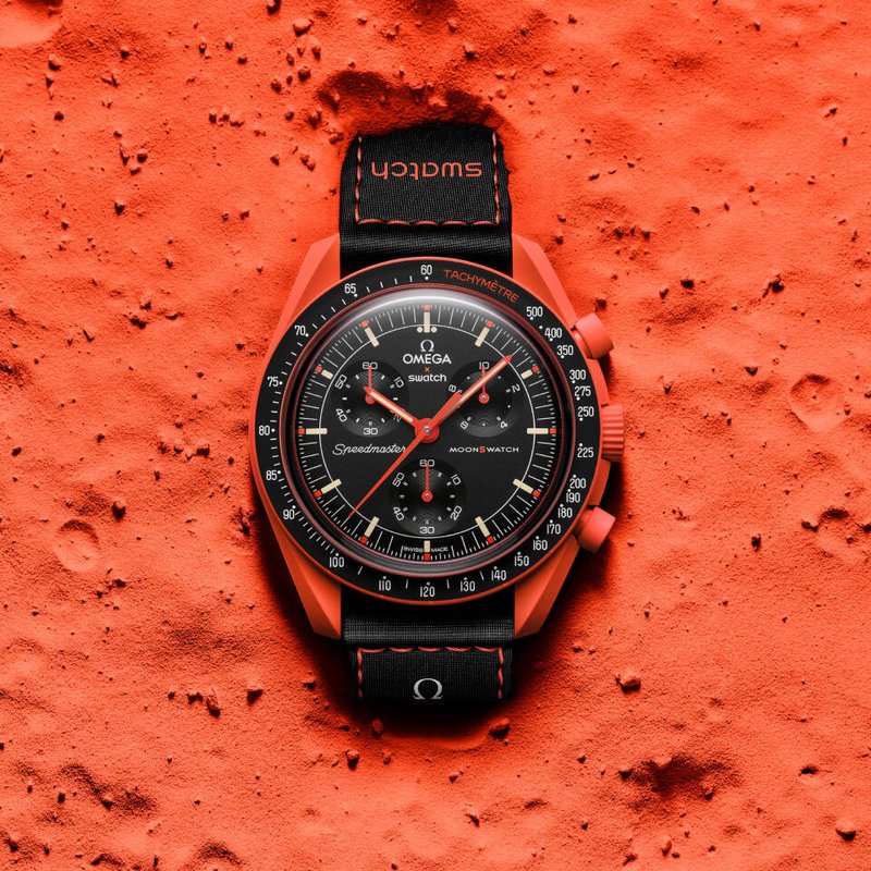 swatch Omega x Swatch Moonswatch MISSION ON EARTH - LAVA