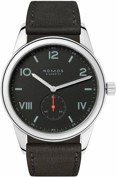 nomos GLASHÜTTE CLUB CAMPUS 38 NIGHT KOL SAATİ
