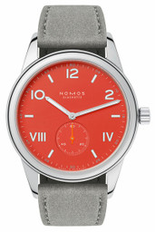 nomos GLASHÜTTE CLUB CAMPUS 38 NONSTOP RED 38 mm