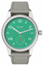 nomos GLASHÜTTE CLUB CAMPUS ELECTRIC GREEN 36 mm
