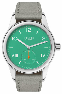 nomos GLASHÜTTE CLUB CAMPUS ELECTRIC GREEN