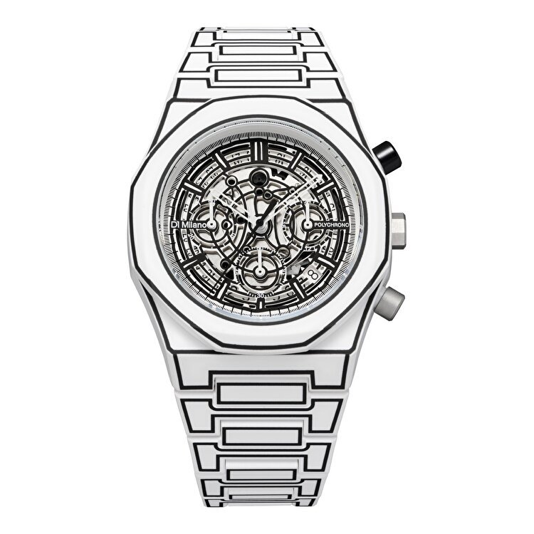d1milano White Sketch PHBJ13 Kronograf