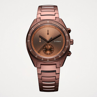 d1milano Essential Brown Chronograph 40mm CHBJ22