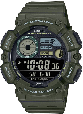 casio WS-1500H-3BVDF Fish in Time