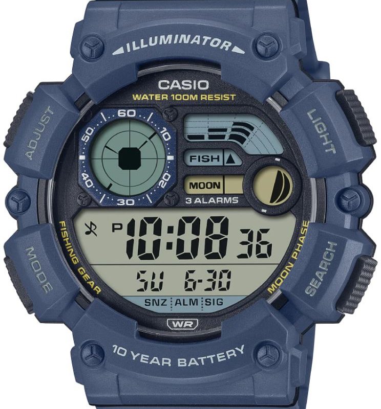 casio WS-1500H-2AVDF Fish in Time