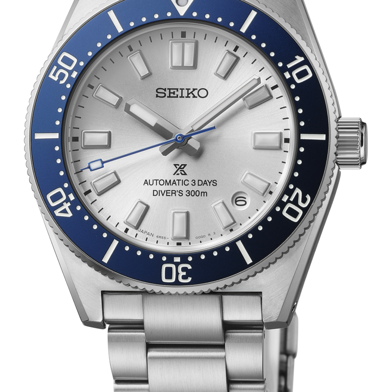 seiko HBC005J1 Prospex 145th Anniversary 62MAS Silvertone Limited Edition