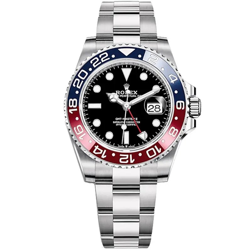 rolex GMT-MASTER II 126710BLRO PEPSI OYSTER