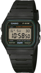 casio F-91W-3DG 35 mm