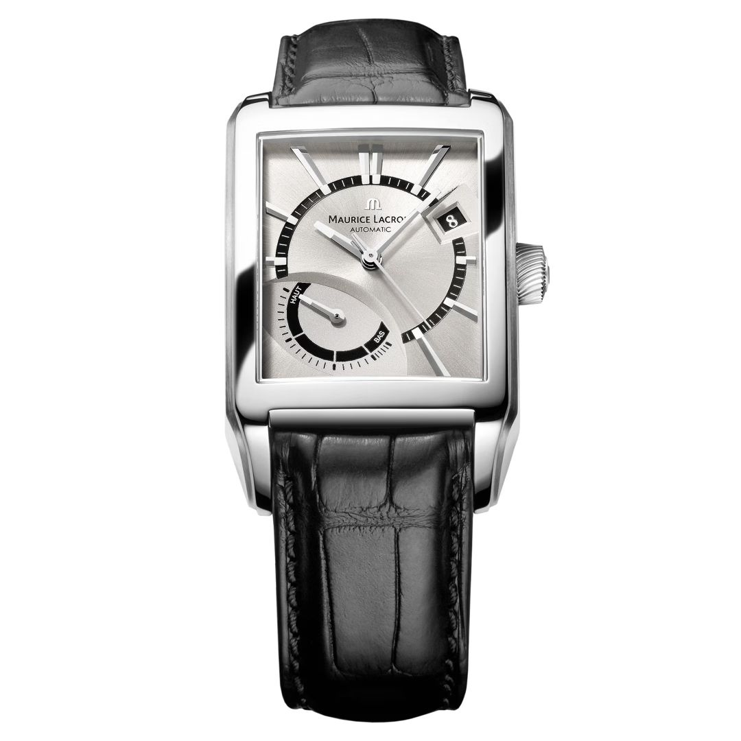 maurice_lacroix Pontos Rectangulaire Reserve De Marche PT6217-SS001-130 38 mm