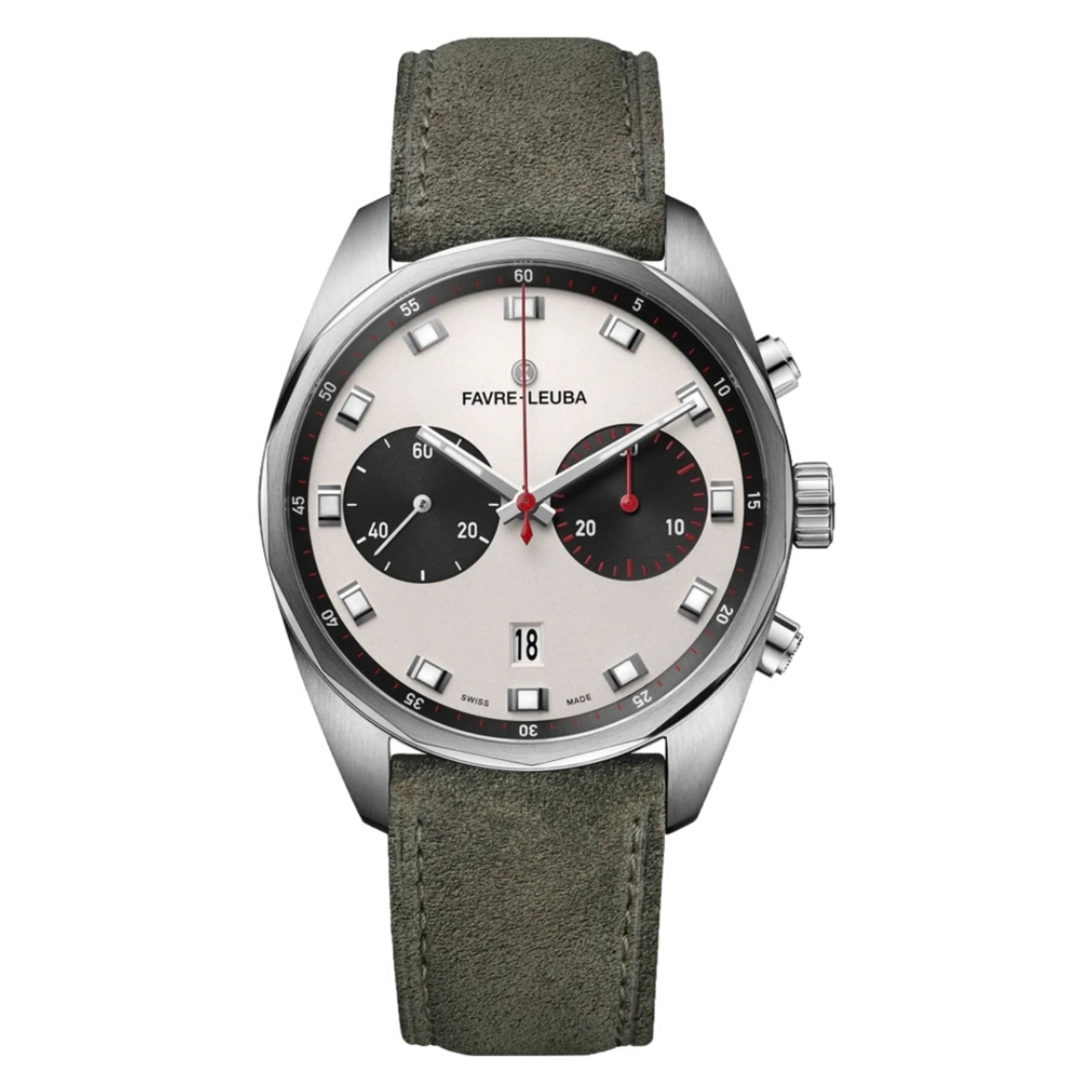favre_leuba Sky Chief Chronograph Panda 00.10202.08.22.49 43 mm