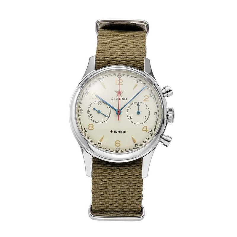 red_star Seagull ST19 Kurmalı Kronograf 8572G-A