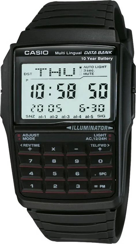 casio Data Bank DBC-32-1ADF 37 mm