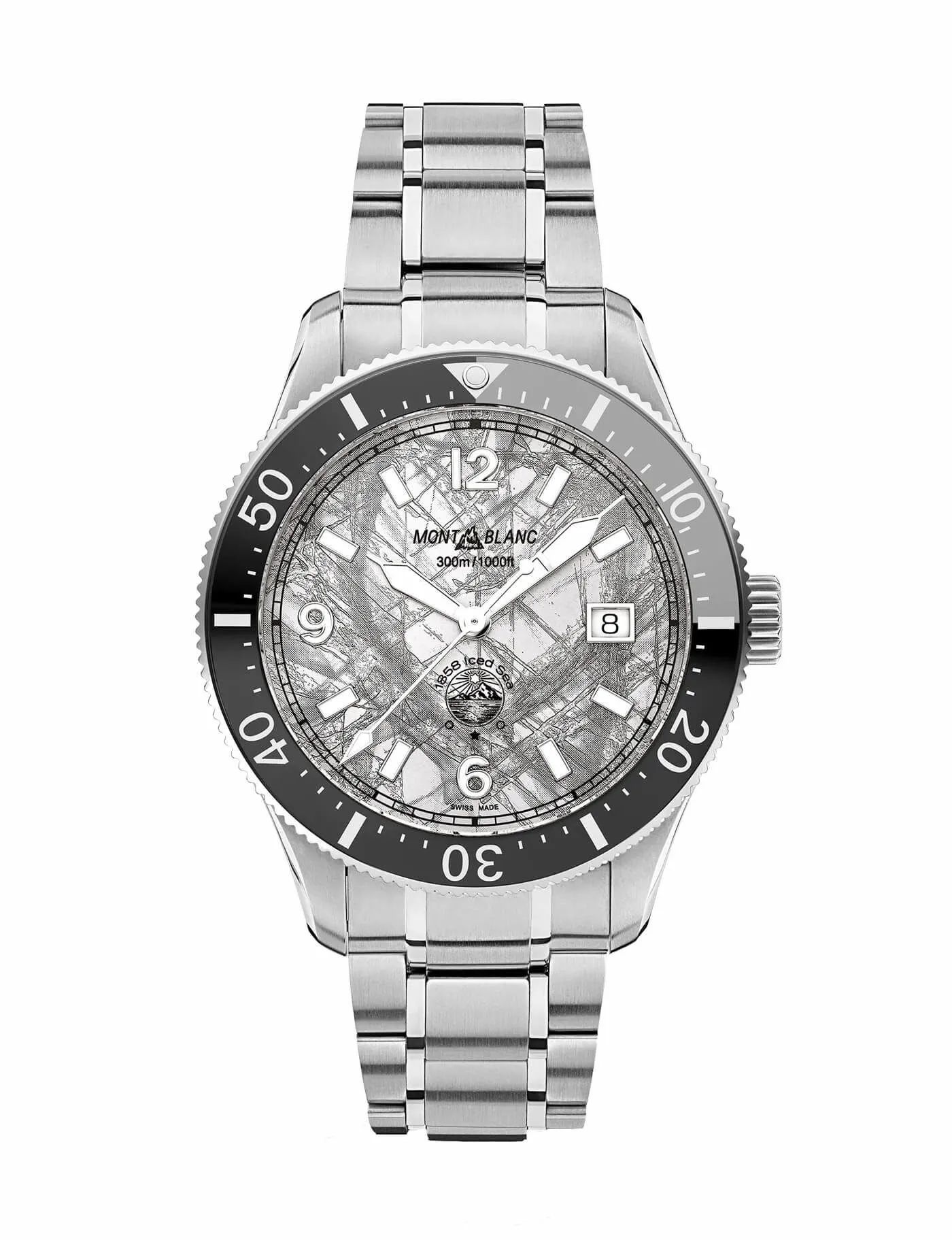 montblanc 1858 Iced Sea Automatic Date 130793