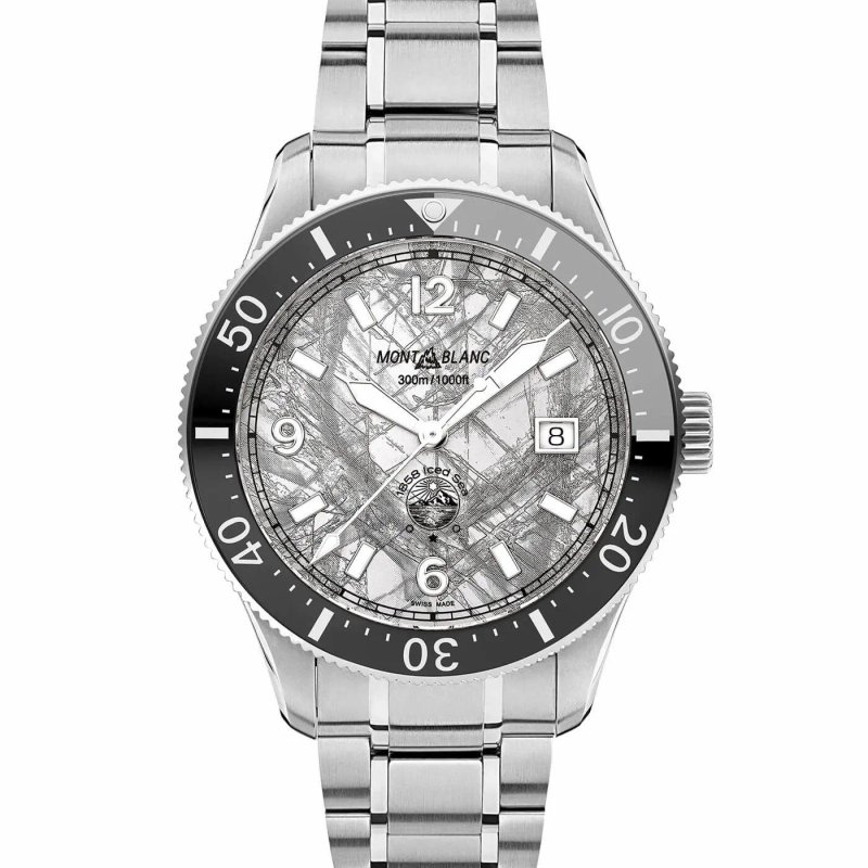 montblanc 1858 Iced Sea Automatic Date 130793
