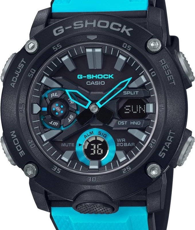 casio G-Shock Carbon GA-2000-1A2DR